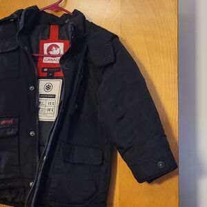Canada Goose Kids Black Performance Jacket